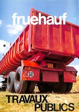 REMORQUES FRUEHAUF / DOCUMENTATION / LES BENNES / de 1982