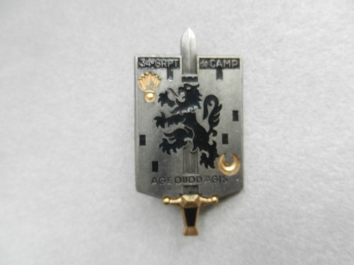 Insigne militaire 34ème - insigne,