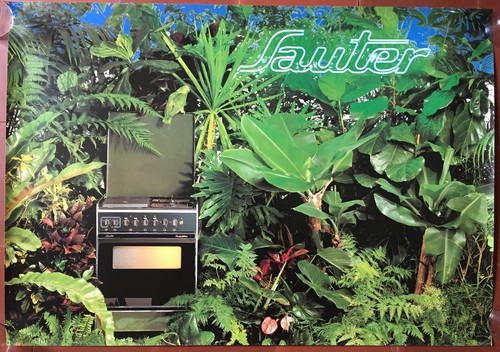 Affiche gaziniere sauter - gaziniere,