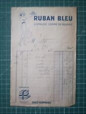 zd24 papier entête - margarine Ruban Bleu