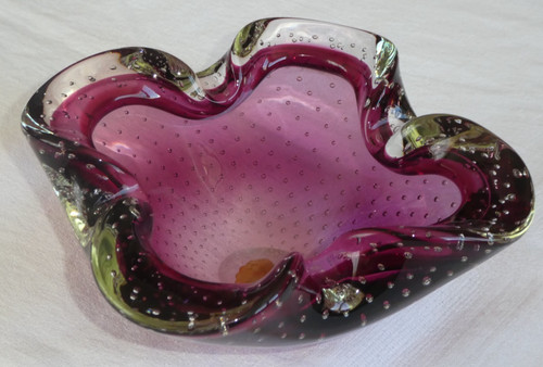 Vide poche cendrier verre - en,