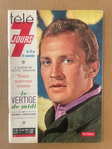 Télé jours 1969 - 20/9/1969,