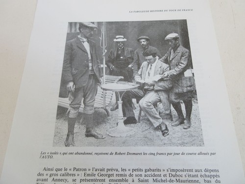 Cyclisme coupure livre t127 - coupure,