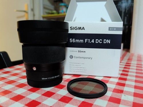 Sigma sony mount 56mm 1 - e-mount, f/1.4