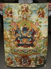 Tibet tissu soie 3 tête 8