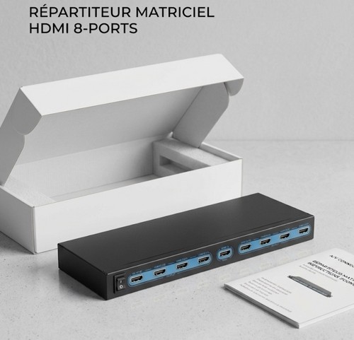 Splitter hdmi 1x8 60hz - splitter,