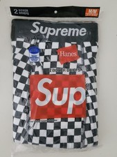 SS18 Supreme Hanes à Carreaux
