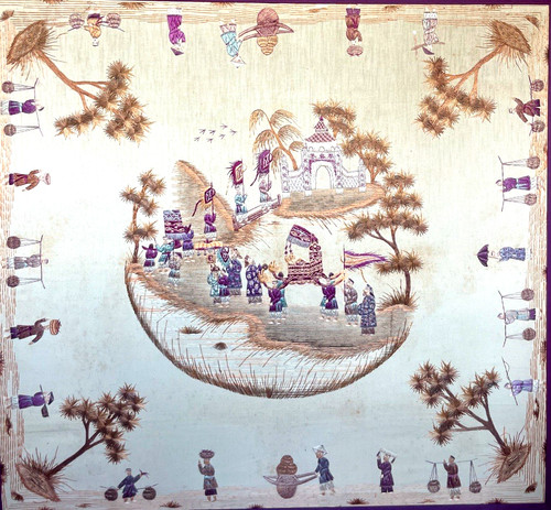 Grande broderie chinoise - broderie,
