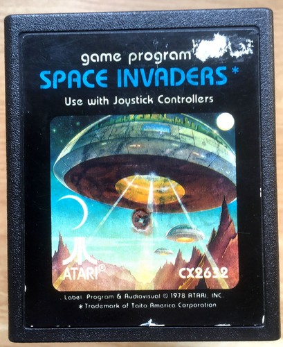 Space invaders cartouche - space,