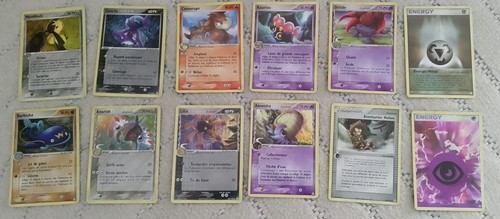 Cartes pokémon fantômes - pokémon,