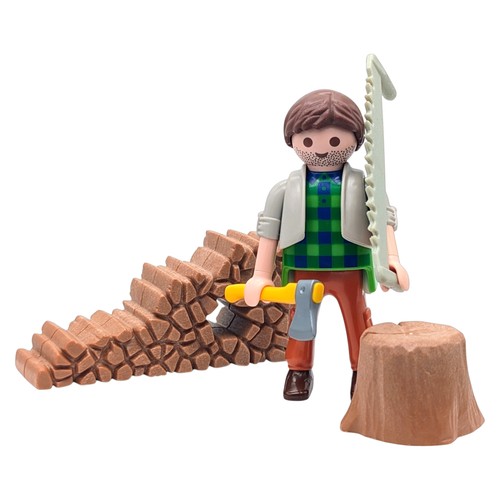 Playmobil figurine bûcheron
