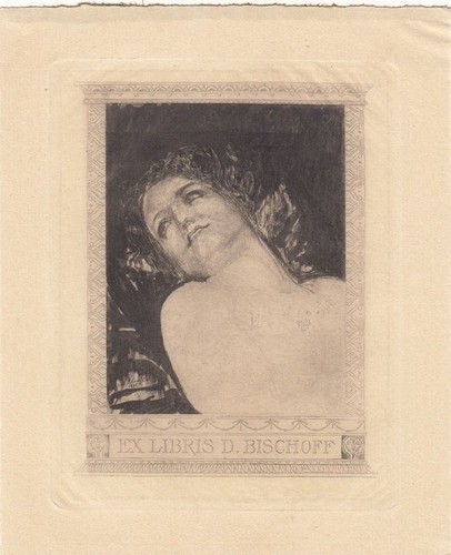 Exlibris livre art - exlibris,