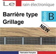 Barrières Décor trains HO