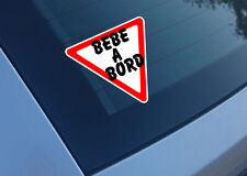 BEBE A BORD SIGNE SECURITE