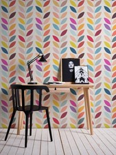 Papier Peint Rétro Avec Un