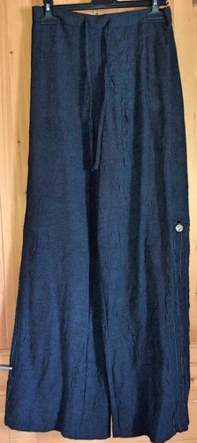 Pantalon large noir tera bora - large,