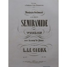 LE CIEUX Léon Fantaisie sur