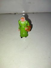 BRITAINS FERME - PLOMB CREUX FERMIERE TENUE VERTE AU PANIER - BEL ETAT