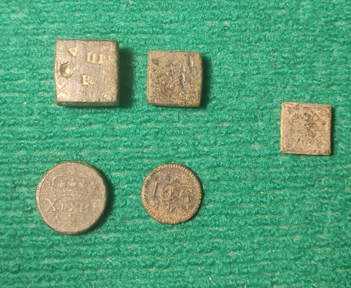Lot poids monétaires - 5,