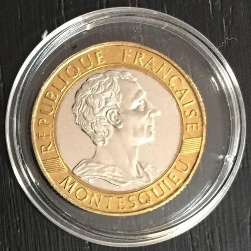 Francs 1989 montesquieu fdc - 1989,