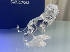 Figurine Swarovski 269377 Lion Mufasa 12 cm. Boîte et certificat - excellent ...