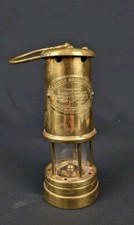 Lampe De Mineur Britannique Wales Company British Coal Mining Numérotée 254118