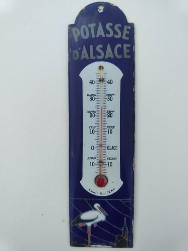 Rare petite plaque émaillée - petite,
