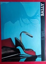 Publicité de presse Vêtement Chaussures et Sac BALLY 1982