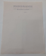 LEGION FRANCAISE DES COMBATTANTS & DES VOLONTAIRES ... Papier à en-tête