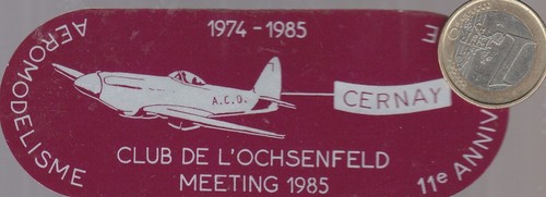 Autocollant aéromodélisme - autocollant.,
