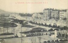 CPA VALENCE Le Pont et un coin du Jardin 33572