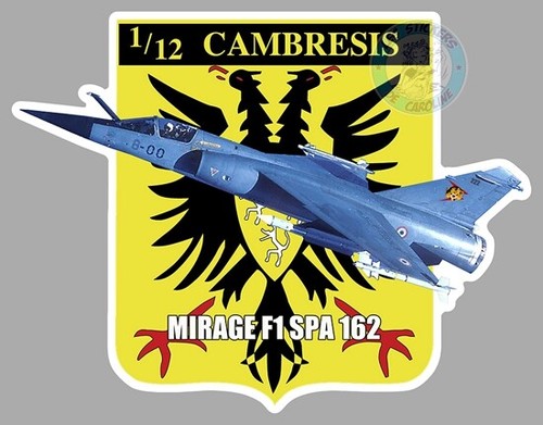 Autocollant mirage 1 - f1, ec