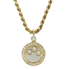 COLLIER DIAMANT CHOPARD HAPPY