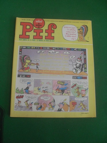 Journal pif vaillant bd - journal,