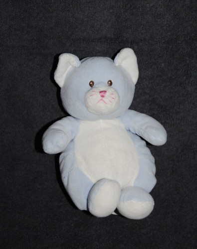 Peluche gipsy doudou chat bleu - gipsy,
