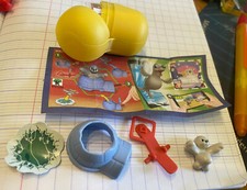  KINDER VU329 OTARIE OU PHOQUE DANS IGLOO  JOUET AUTOCOLLANT ET BPZ NEUF