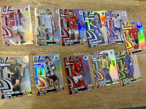 Lot cartes panini world - de,