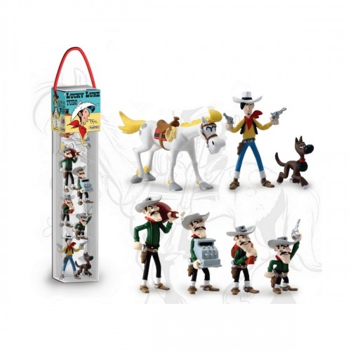 Lucky luke coffret tube - luke,