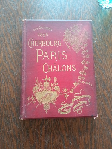 Livre rare 1896 cherbourg - rare,