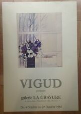 VIGUD 1984 AFFICHE ORIGINALE