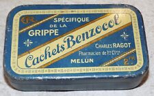 ANCIENNE BOITE METAL CACHETS
