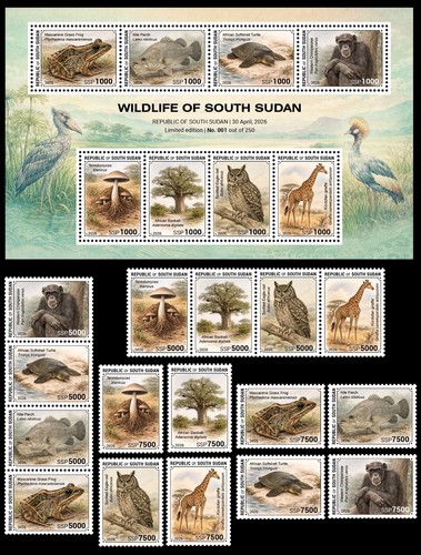 South sudan 2026 - pack, s/s
