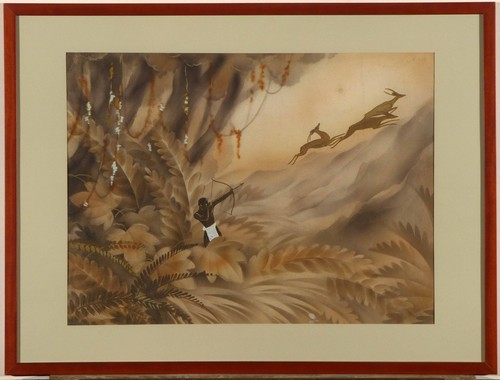 Chasseur aux gazelles - ,