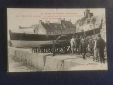 CPA 50 BARFLEUR - Le Canot de sauvetage à son arrivée