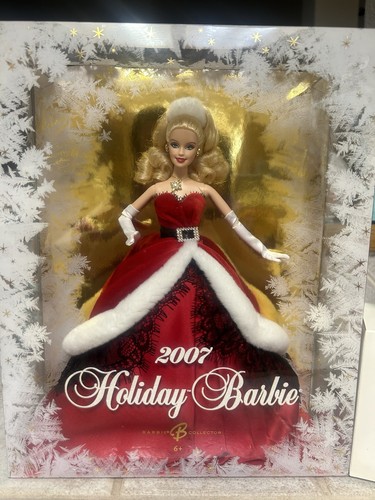 2007 holiday barbie collector - holiday,