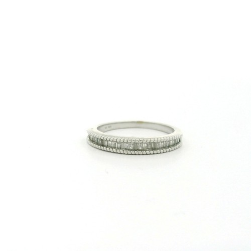 Sterling silver baguette - sterling,
