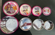 4 Boites publicitaire gigognes Bonbons Quality Street