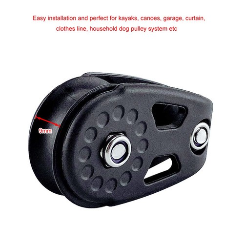 Bloc poulie nylon antirouille - bloc,