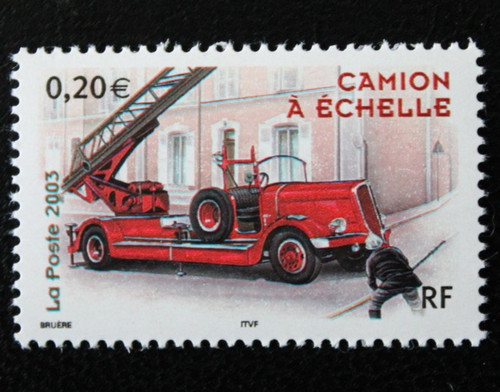 Timbre france camion de - -, -camion
