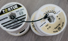 TORTUE 6 bobines fil de pêche nylon nacrita 26 4 kg lbs 9 N38/46 100 m 110 Yds